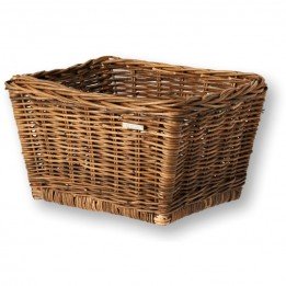 Panier pour vélo en rotin