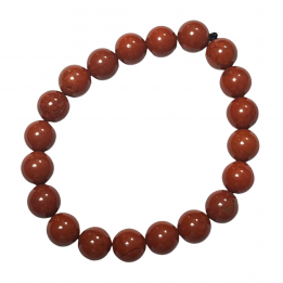 Bracelet "Jaspe rouge" 8mm